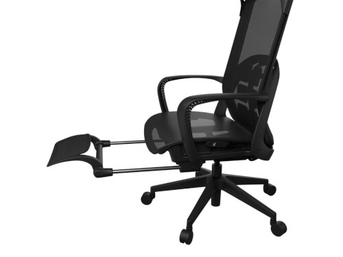 Ergonomická kancelárska stolička Liftor Orca, čierna